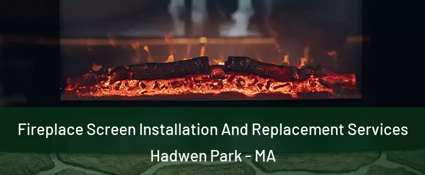 Fireplace Screen Installation And Replacement Services Hadwen Park - MA
