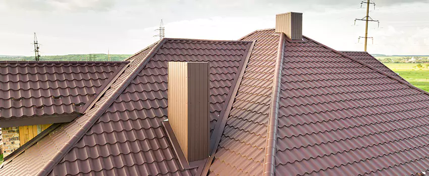 Residential Chimney Flashing Restoration in Montvale, MA