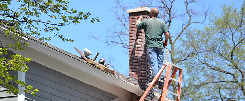 Vinyl and PVC Chimney Flashing Installation in Montvale, MA