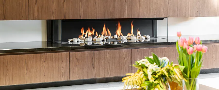 Double-height Fireplace Design Refurbishment in Webster Square, Massachusetts