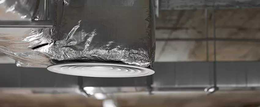 Signs of Dust Accumulation in Vents in Four Corners, MA