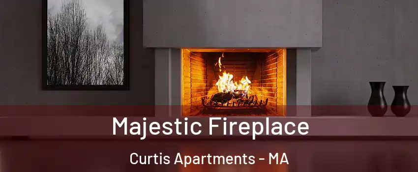 Majestic Fireplace Curtis Apartments - MA